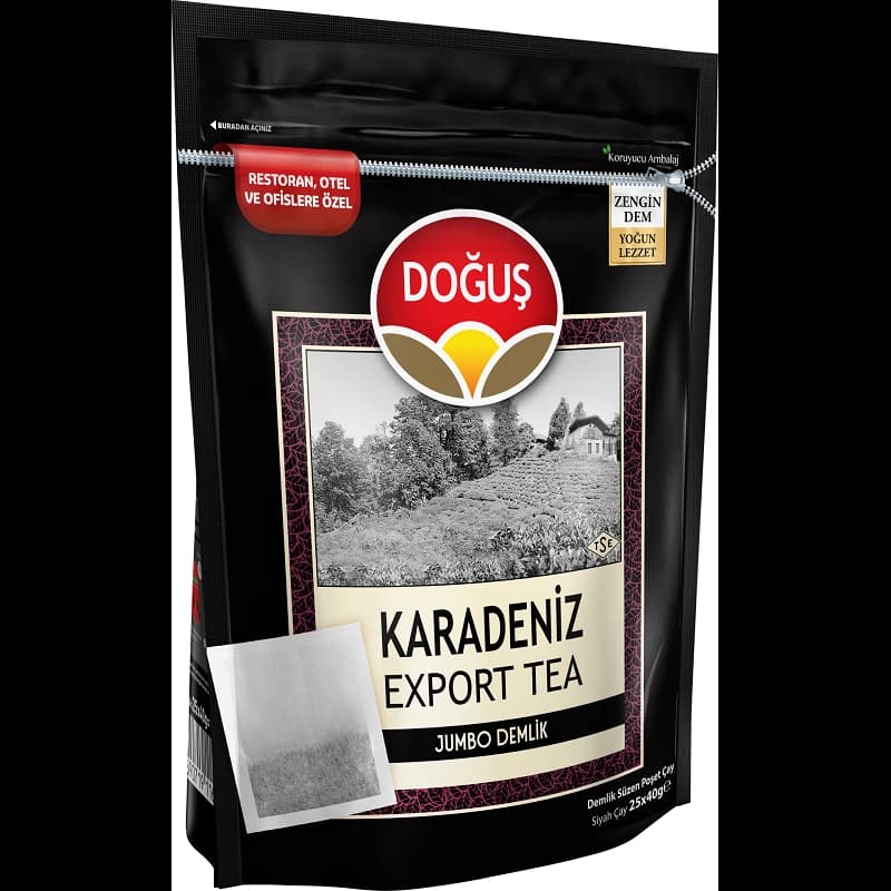 Doğuş Export Jumbo Demlik Poşet Çay 25 X 40 Gr X 10 Adet
