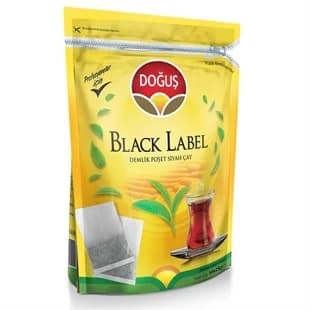 Doğuş Black Label Jumbo Demlik Poşet Çay 30x25gr X 10 Adet