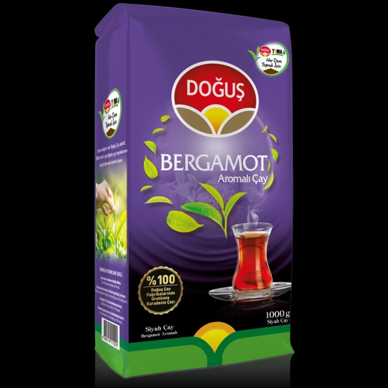 Doğuş Çay Bergamot Aromalı Siyah Çay 1000 gr
