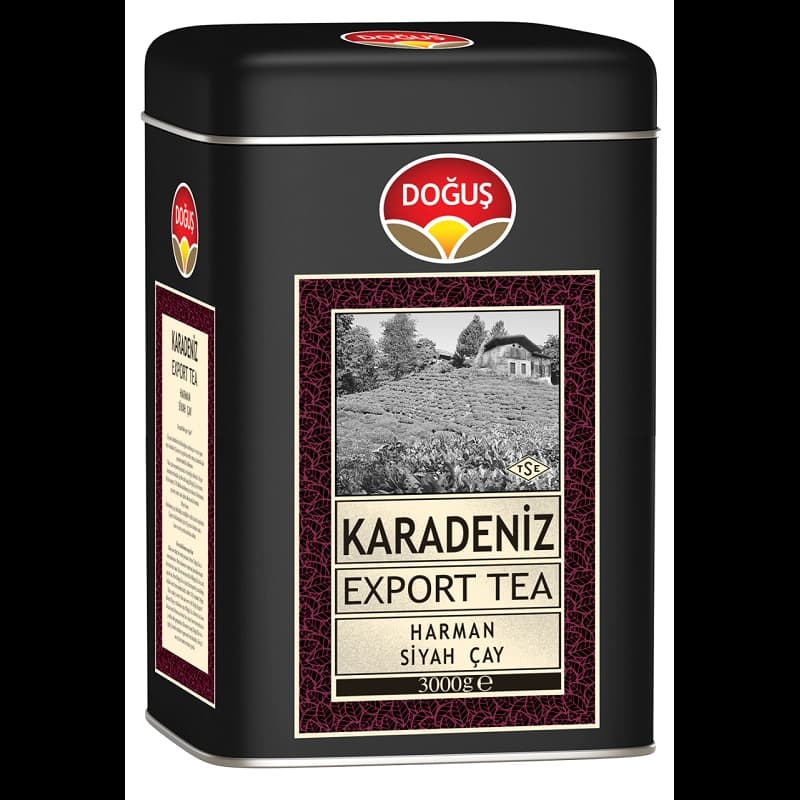 Doğuş Çay Karadeniz Export Çay Teneke Kutu 1000 gr